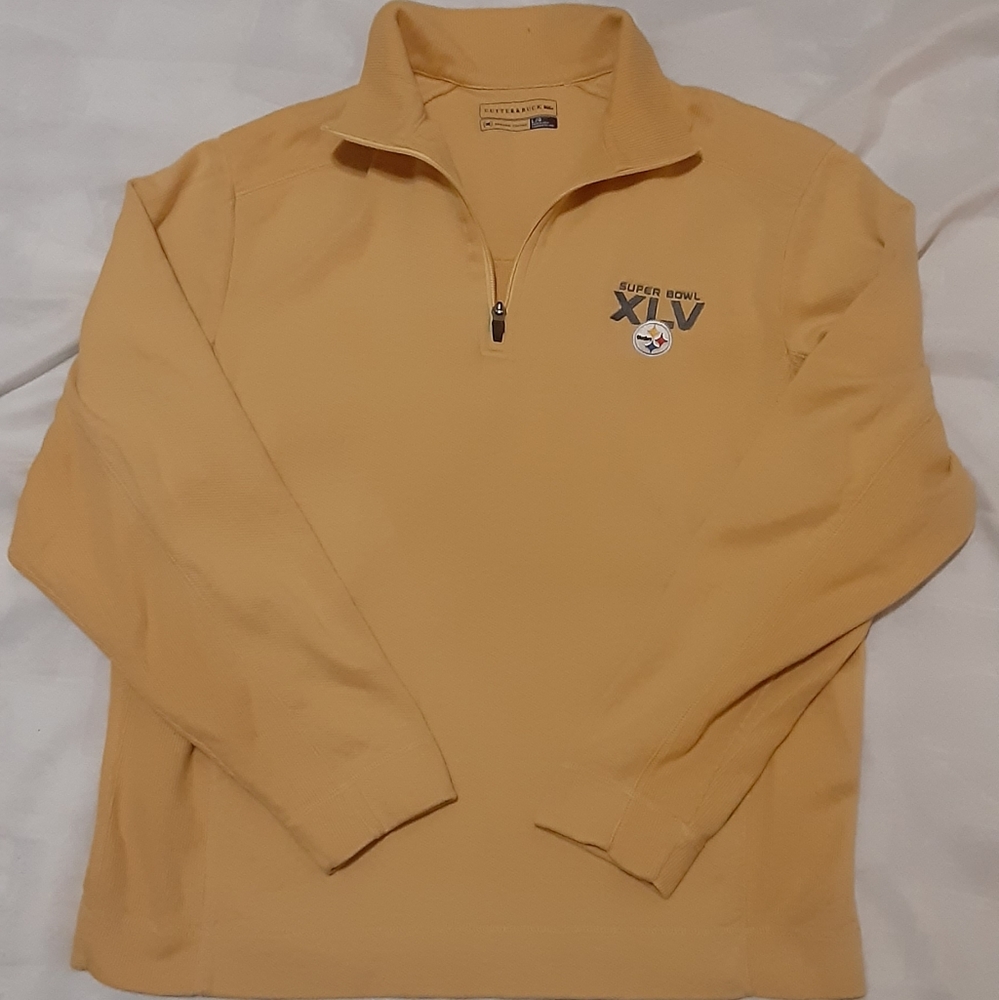 Pittsburgh Steelers Cutter & Buck Organic Cotton Pullover